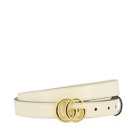 cinturones gucci blanco|Cinturones para mujer .